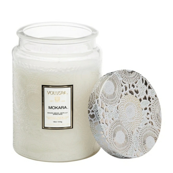 Anthropologie Accents Anthropologie Voluspa Mokara Candle Poshmark